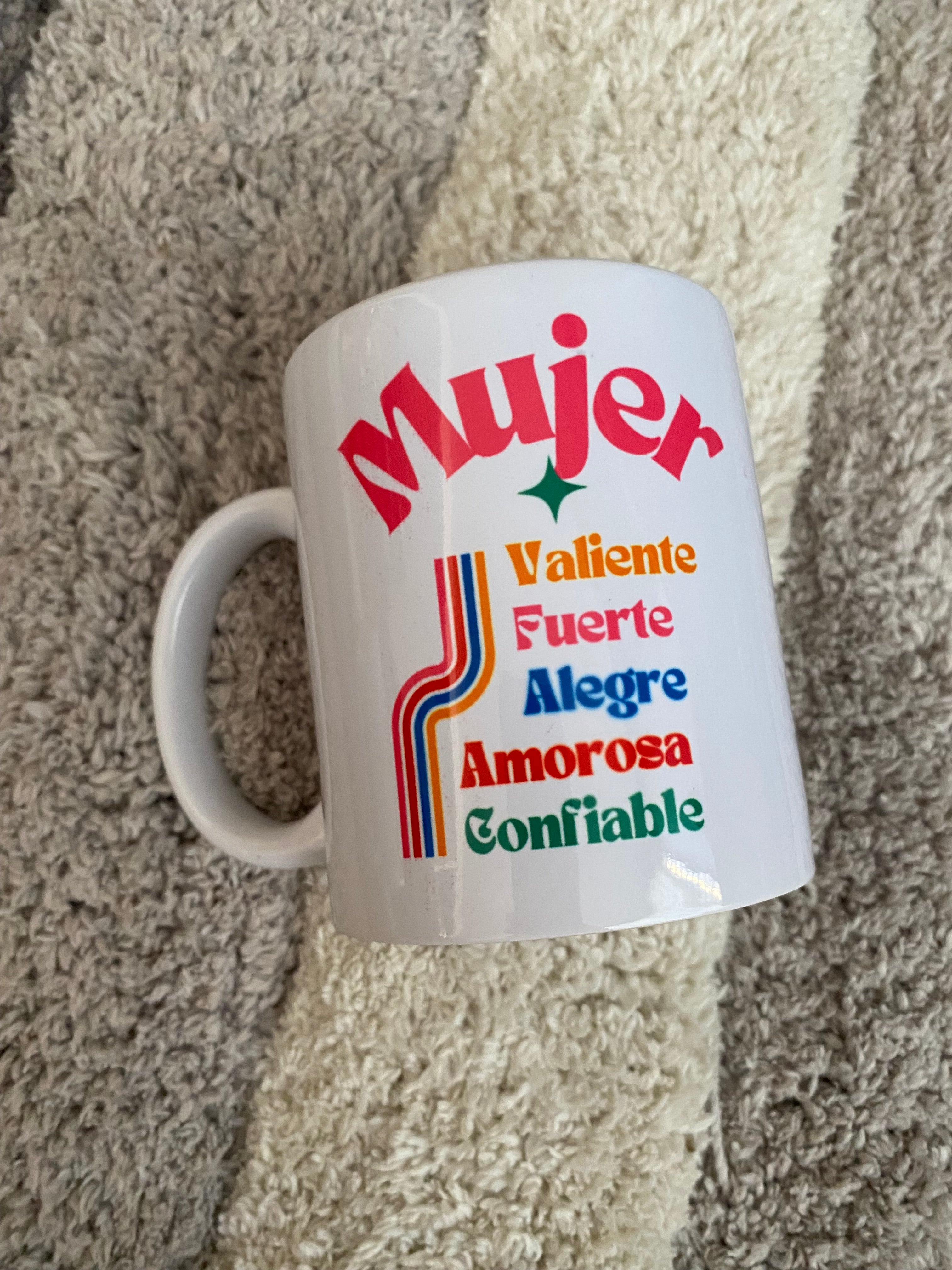 Mug mujer valiente