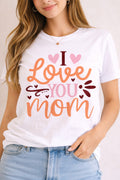 Camiseta I love mom