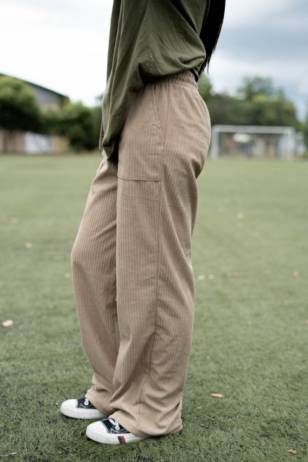 Pantalón Corduroy Beige